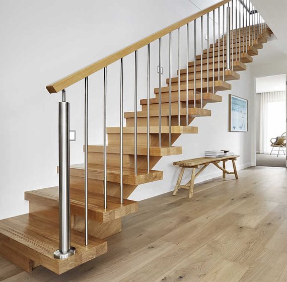 How do Zig Zag Staircases work? Zig Zag Stairs Design & Costruction